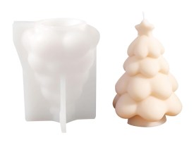 Molde silicona arbolito Navidad